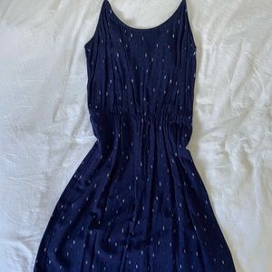 Navy Midi Sundress